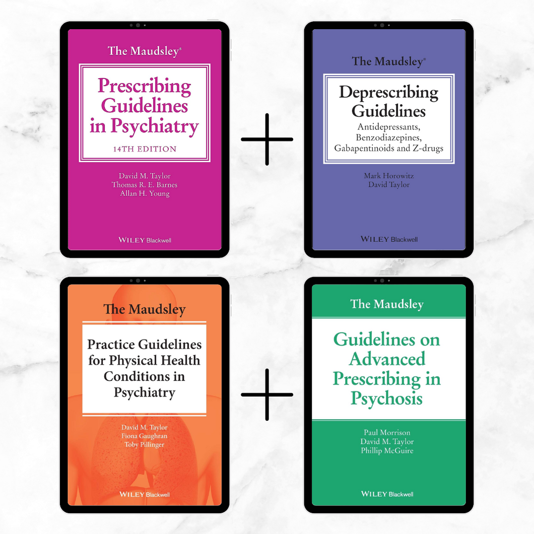 The Maudsley Prescribing Guidelines Series Bundle