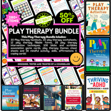 Load image into Gallery viewer, Play Therapy Resource Bundle + 8 Books
