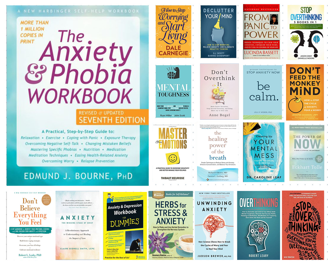 Anxiety and Overthinking E-Books Bundle [30 EBOOKS]